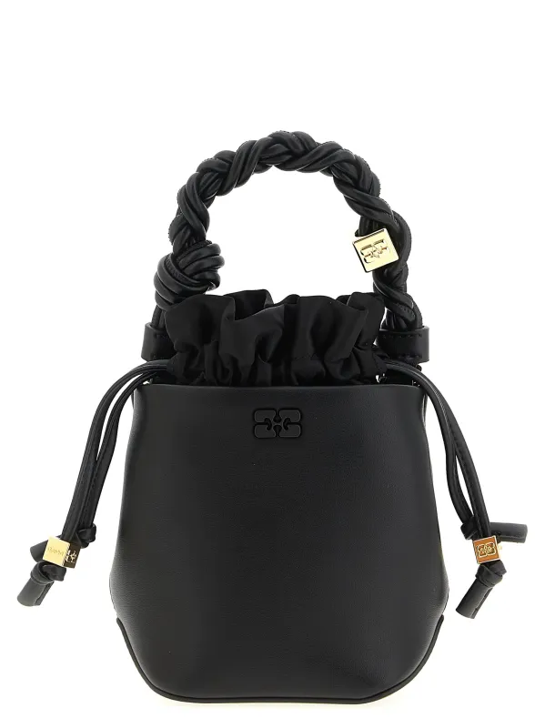 Mini Bou Bucket Hand Bags Black sold by Wanan Luxury