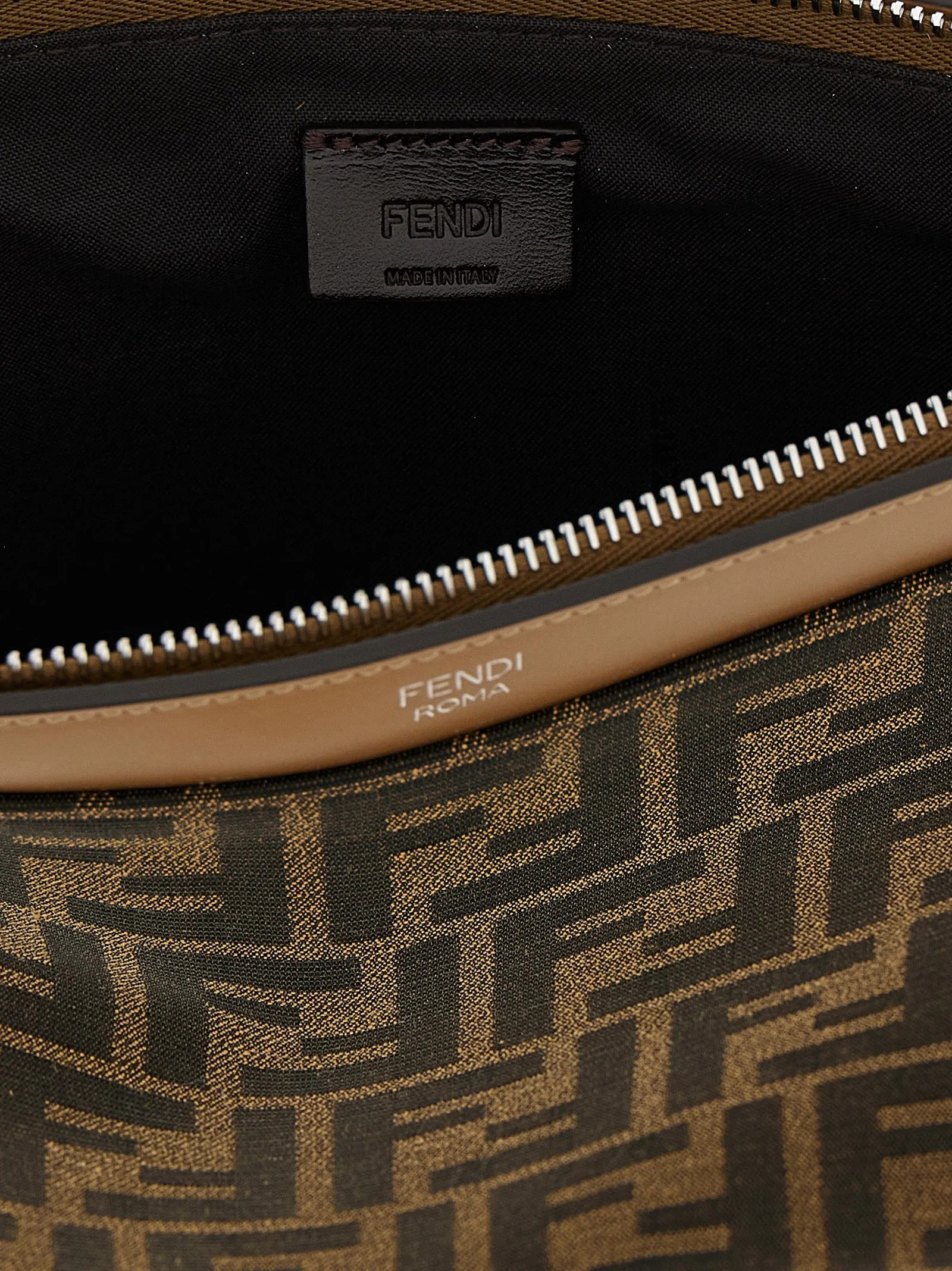 Ff Jacquard Clutch Brown sold by Wanan Luxury product image thumbnail 4