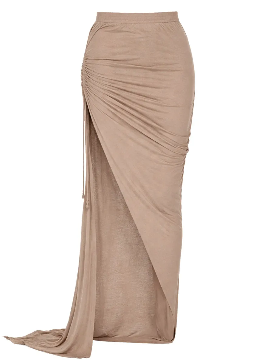 Long Skirt With Slit sold by Wanan Luxury