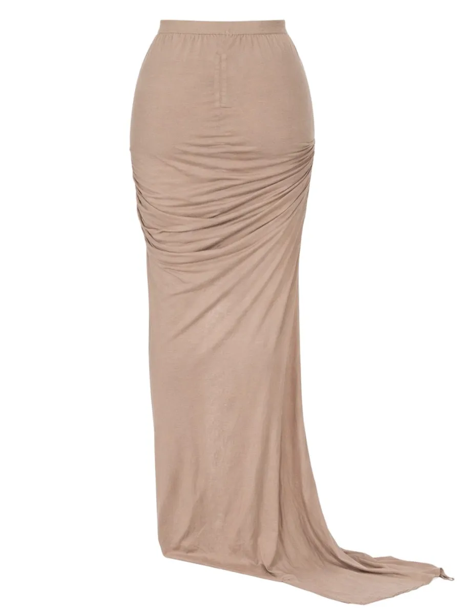 Long Skirt With Slit sold by Wanan Luxury product image thumbnail 2
