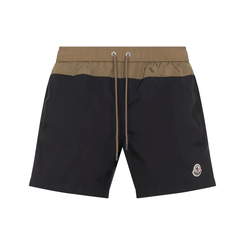 Swim Shorts Black made by Moncler