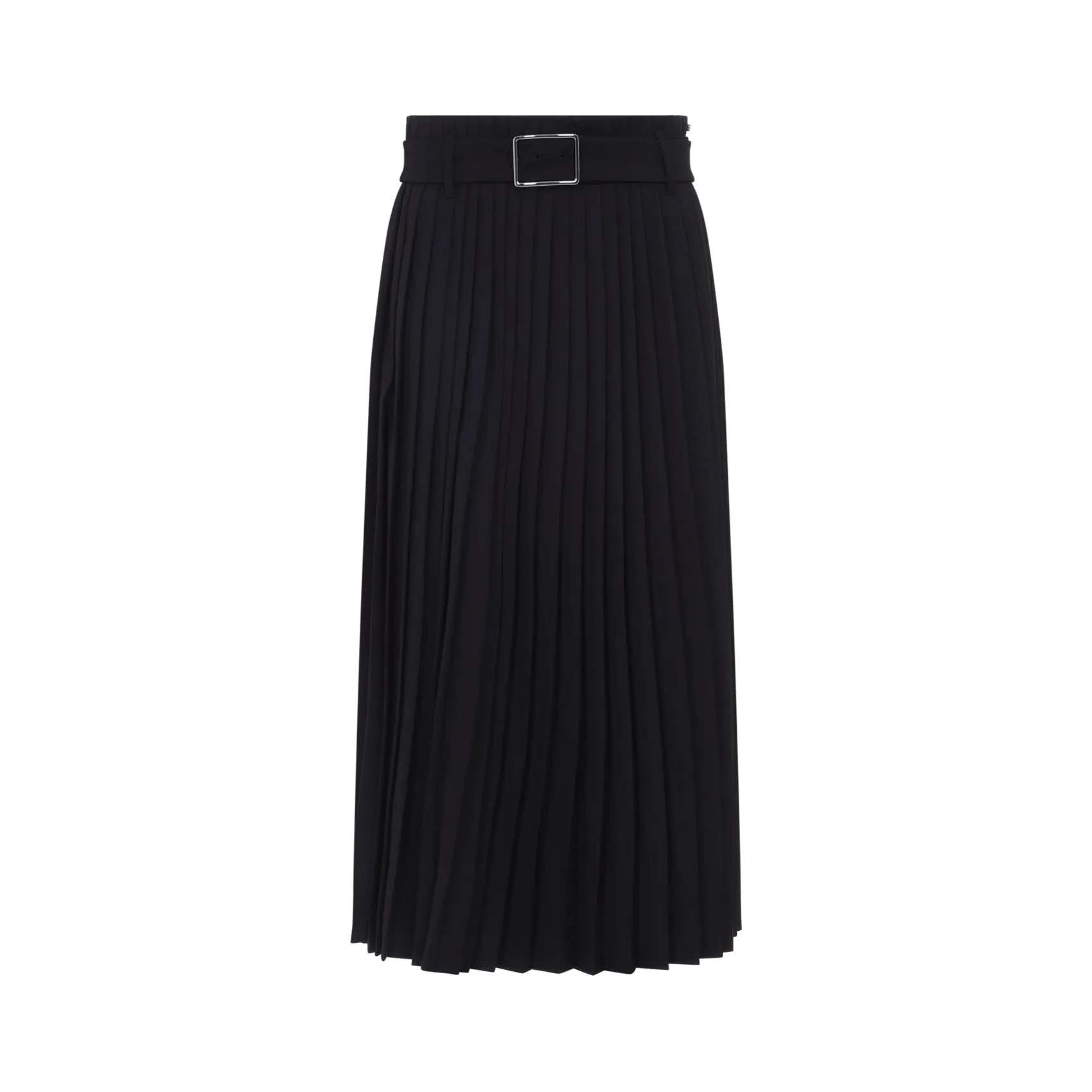 Midi Skirts Black sold by Wanan Luxury