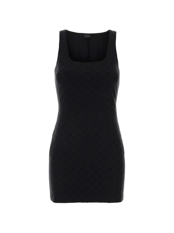 Gg Jacquard Mini Dress sold by Wanan Luxury