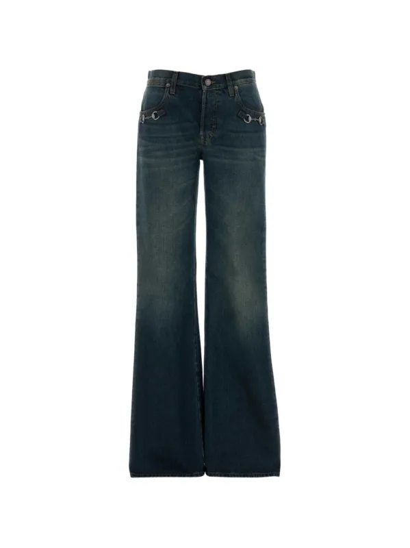 Bootcut Denim Jeans sold by Wanan Luxury