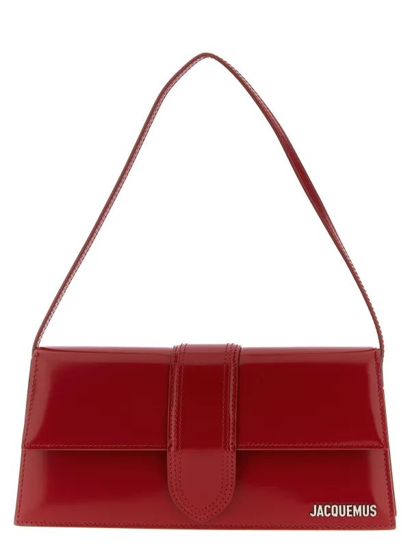 Le Bambino Long Shoulder Bags Red made by Jacquemus