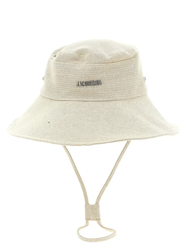Le Bob De-NîMes Hats Beige made by Jacquemus