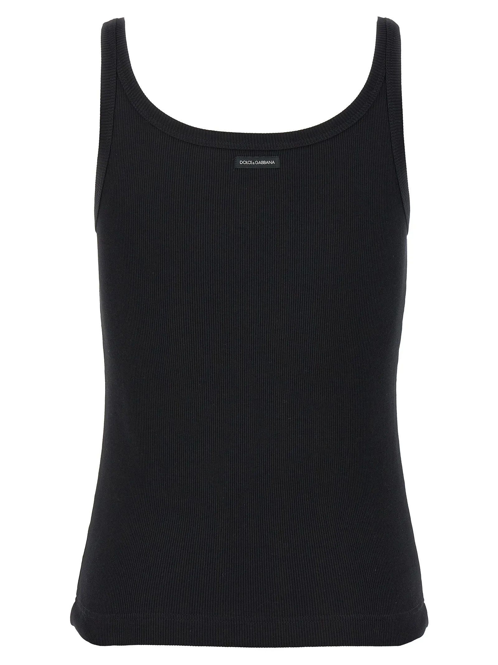 Ribbed Tank Top Tops Black sold by Wanan Luxury product image thumbnail 2