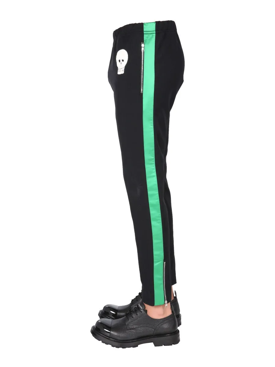 Jogging Pants With Embroidered Skull sold by Wanan Luxury product image thumbnail 3