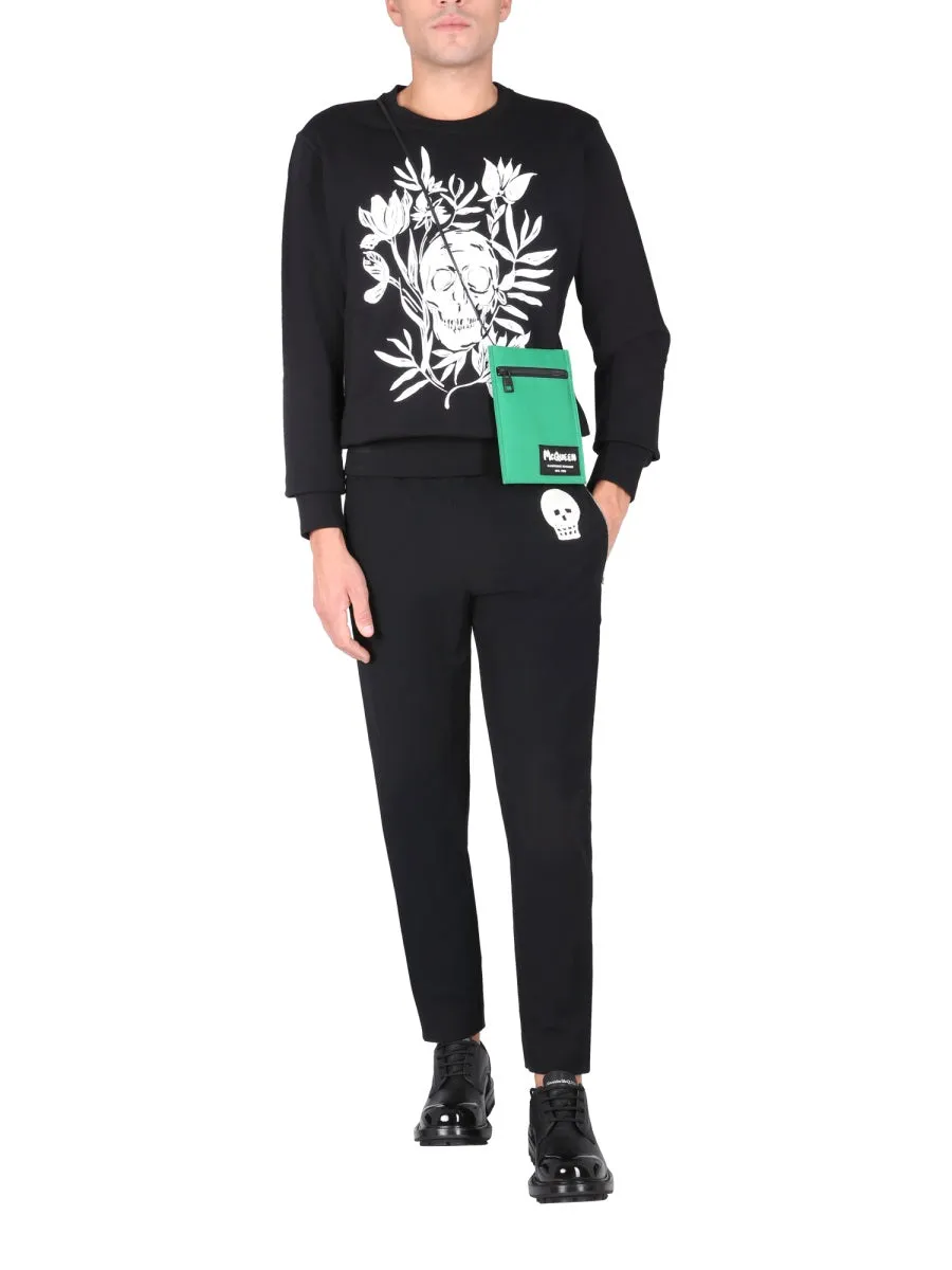 Jogging Pants With Embroidered Skull sold by Wanan Luxury product image thumbnail 2