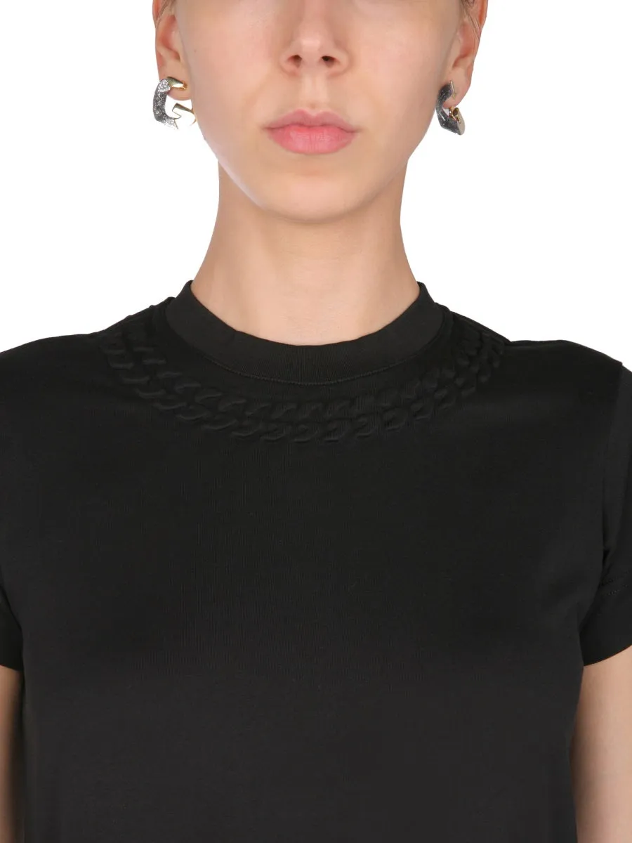 T-Shirt With Chain Motif sold by Wanan Luxury product image thumbnail 3