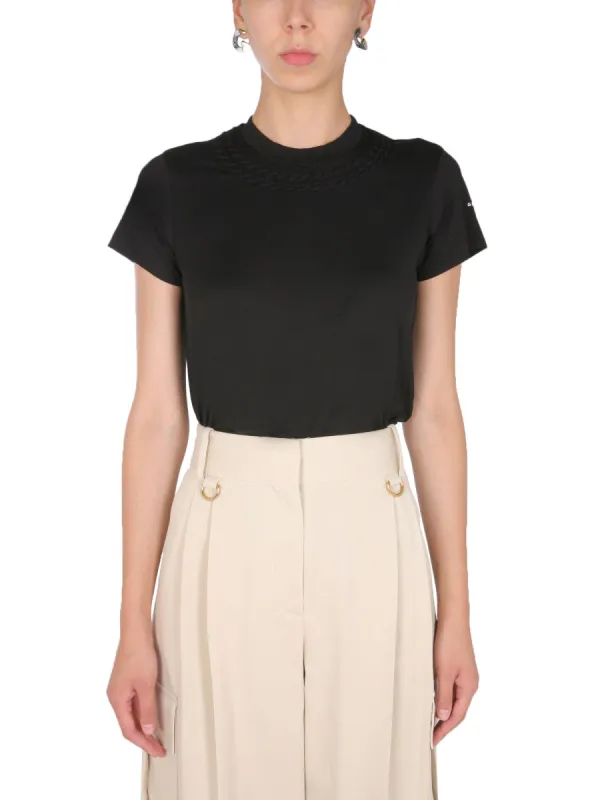 T-Shirt With Chain Motif sold by Wanan Luxury