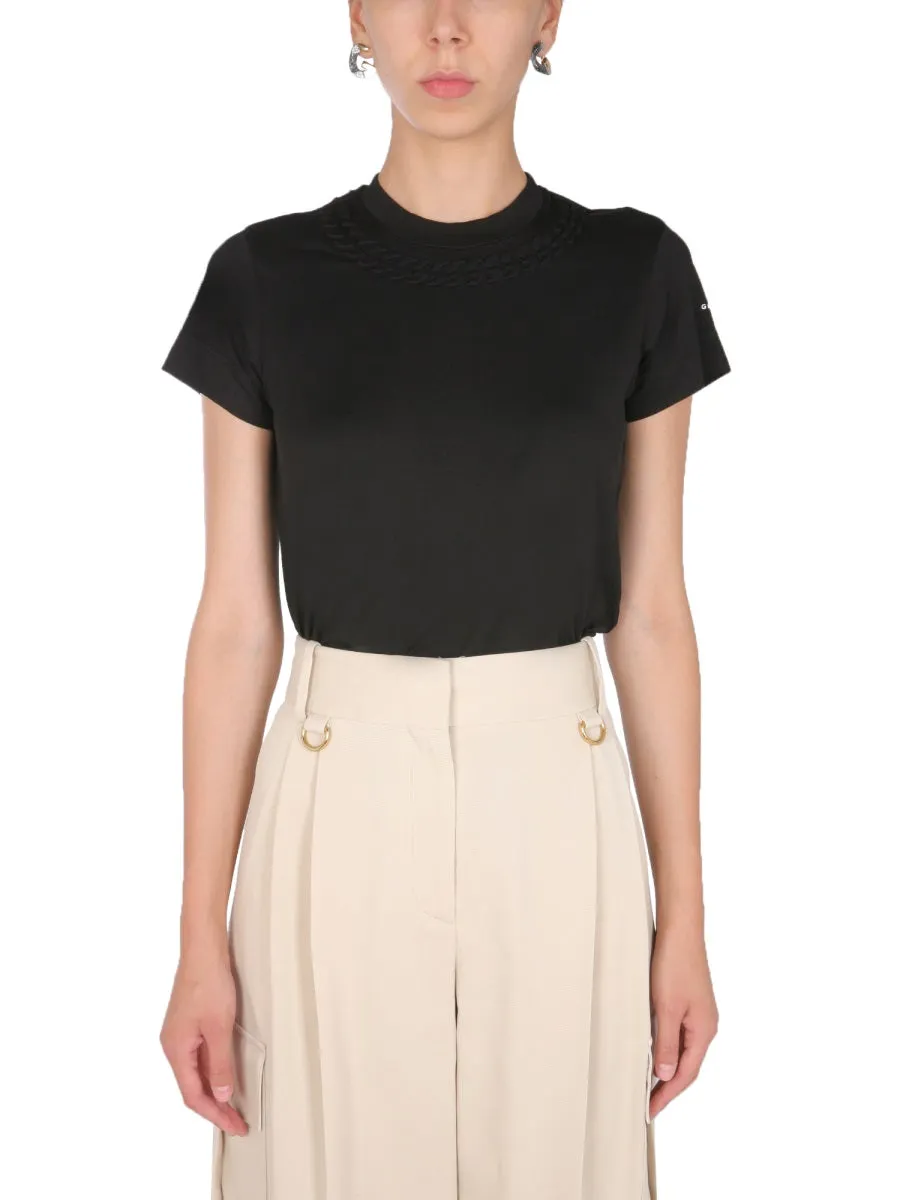 T-Shirt With Chain Motif sold by Wanan Luxury
