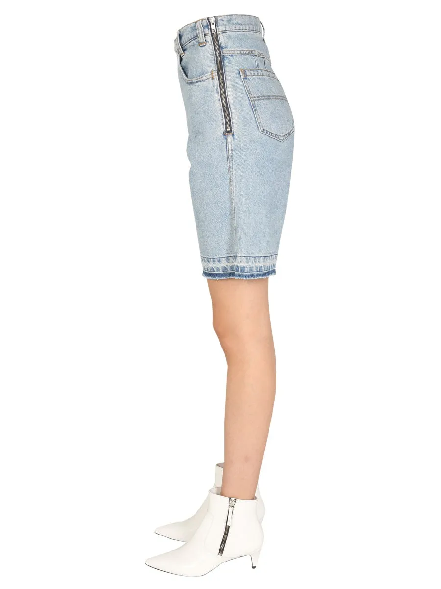 Denim Bermuda sold by Wanan Luxury product image thumbnail 3