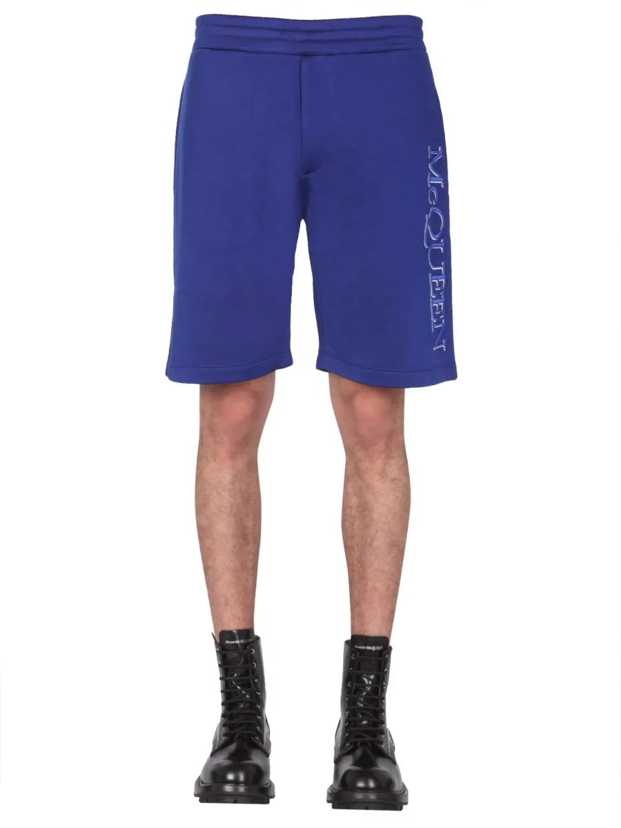 Shorts With Embroidered Logo sold by Wanan Luxury