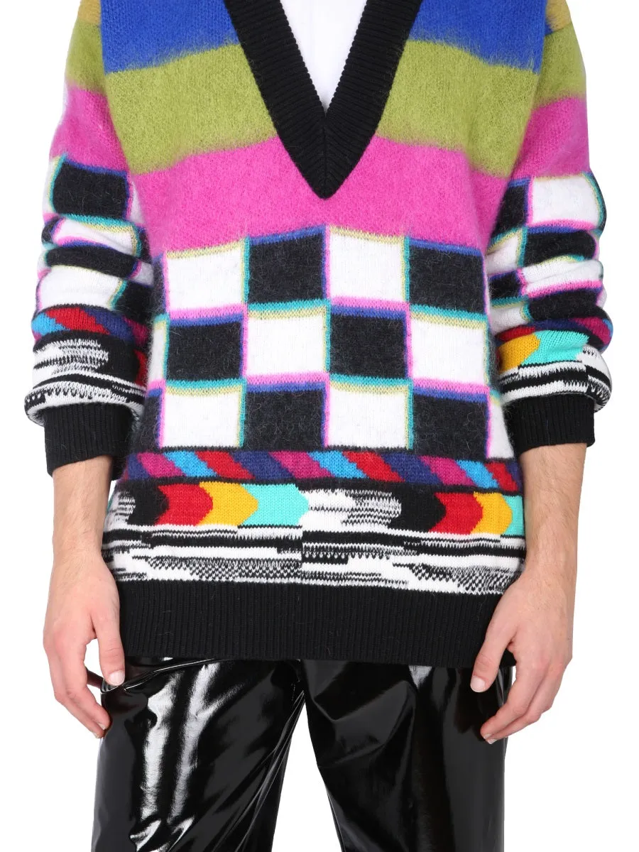 "Glitch" Sweater sold by Wanan Luxury product image thumbnail 3