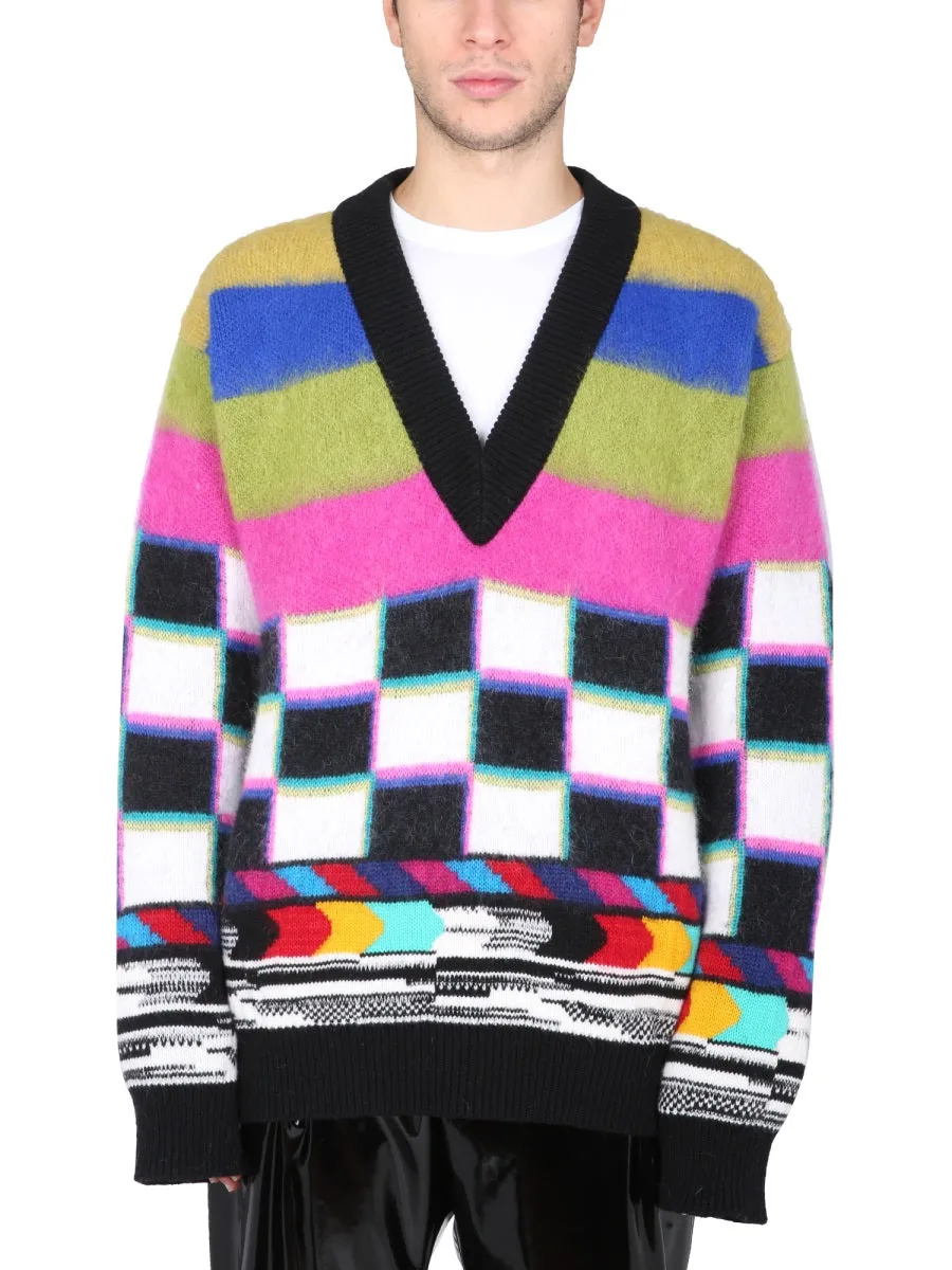 "Glitch" Sweater sold by Wanan Luxury