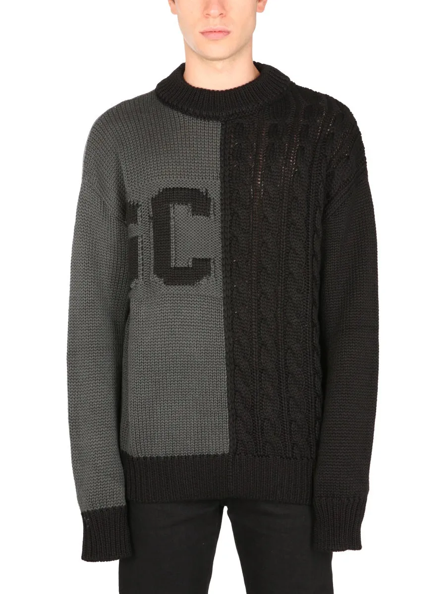 Sweater With Logo Inlay sold by Wanan Luxury