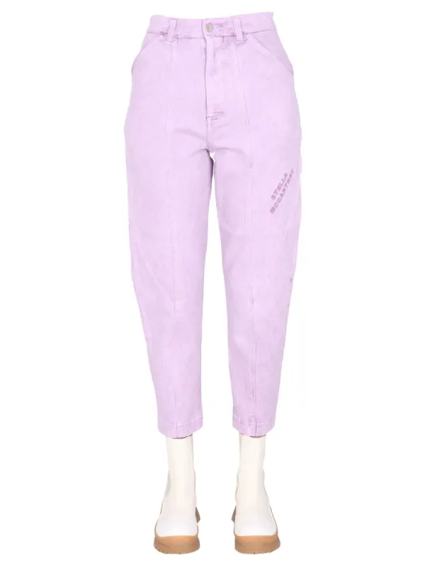 Jeans With Embroidered Logo sold by Wanan Luxury