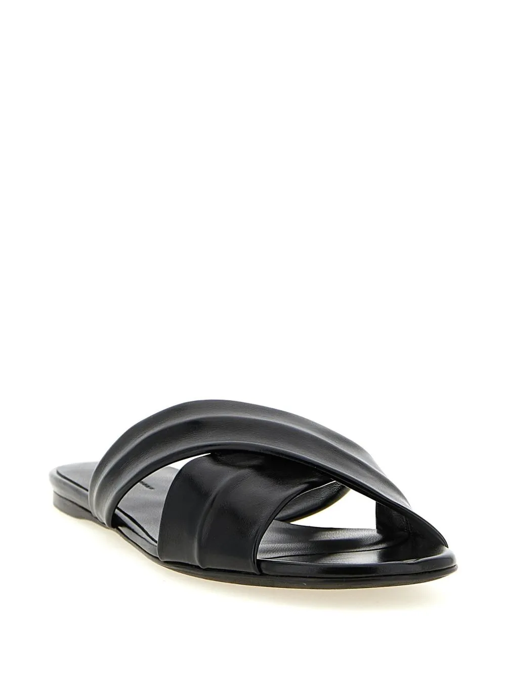 Liria Leather Flat Sandals sold by Wanan Luxury product image thumbnail 3