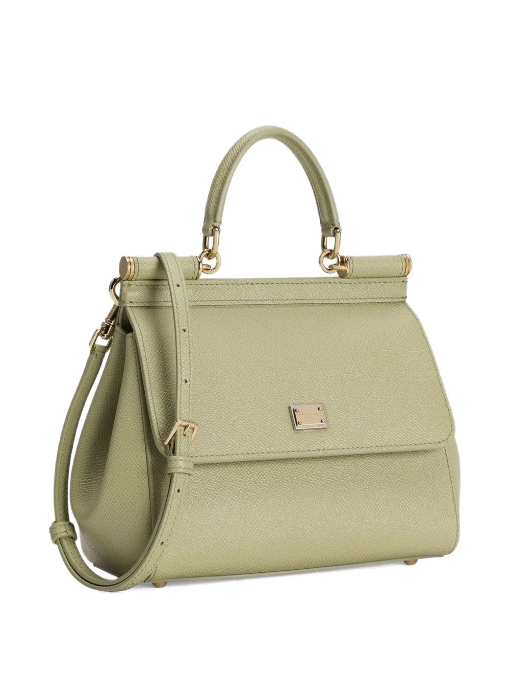Sicily Medium Leather Handbag sold by Wanan Luxury product image thumbnail 3