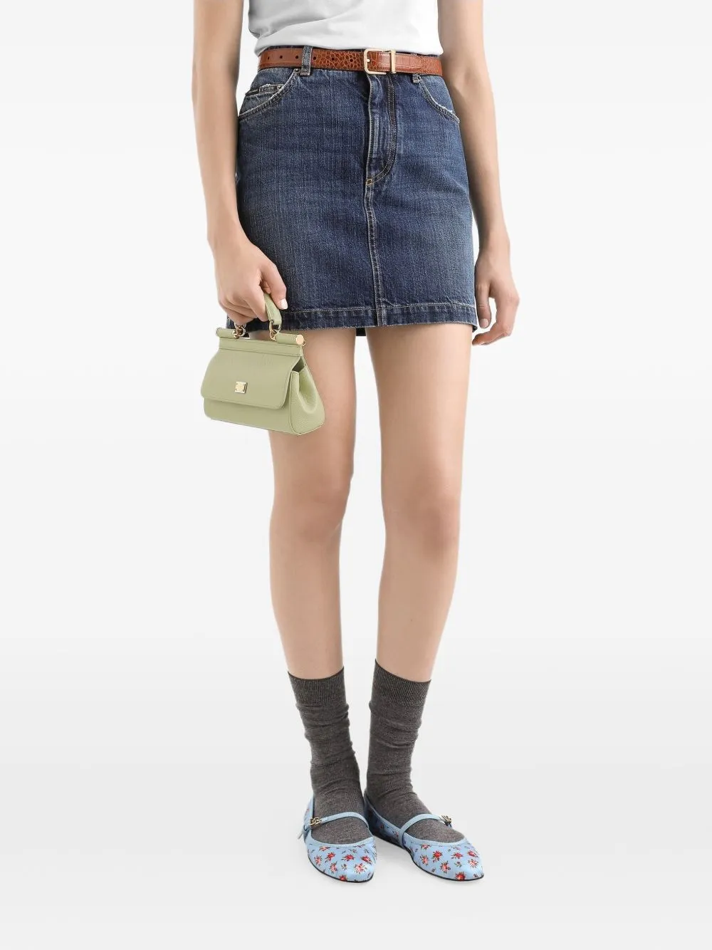 Sicily Small Leather Handbag sold by Wanan Luxury product image thumbnail 3