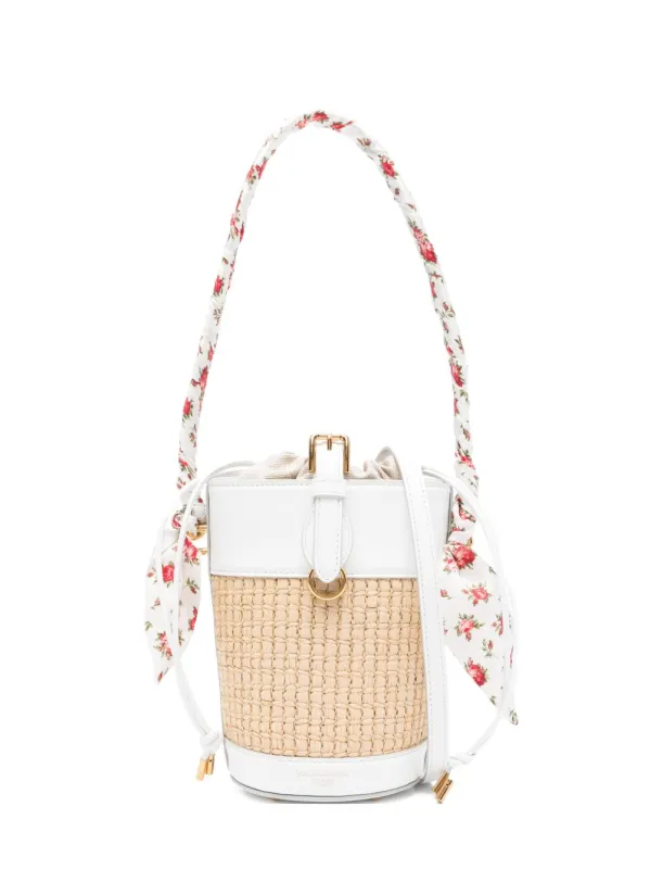 Capri Rafia Bucket Bag sold by Wanan Luxury