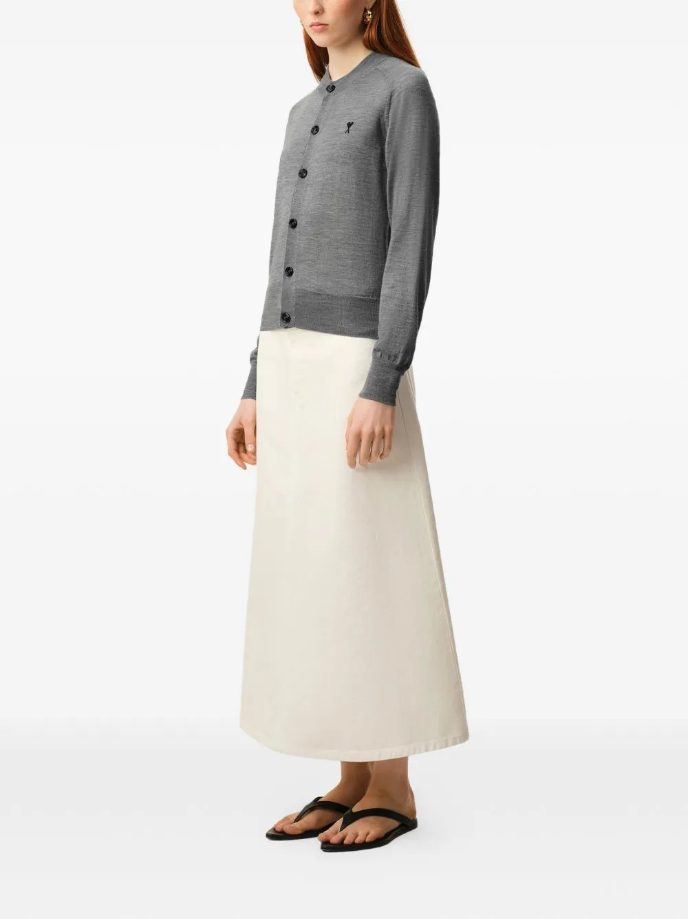 Ami De Coeur Wool Cardigan sold by Wanan Luxury product image thumbnail 2