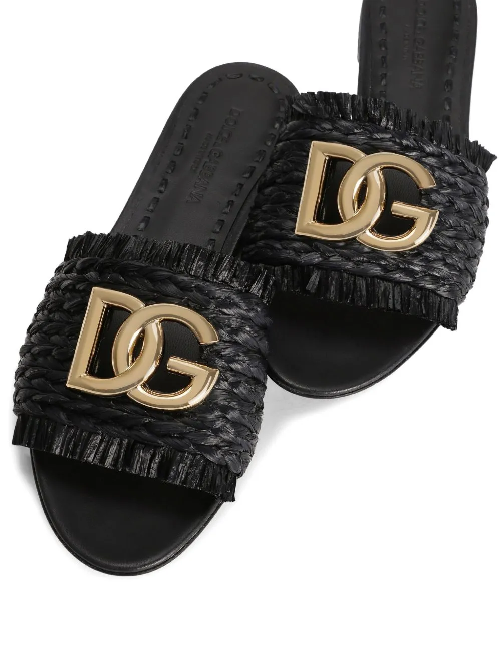 Dg Logo Rafia Flat Sandals sold by Wanan Luxury product image thumbnail 2
