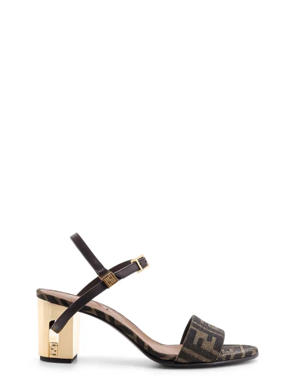 Delfina Ff Fabric Sandals sold by Wanan Luxury