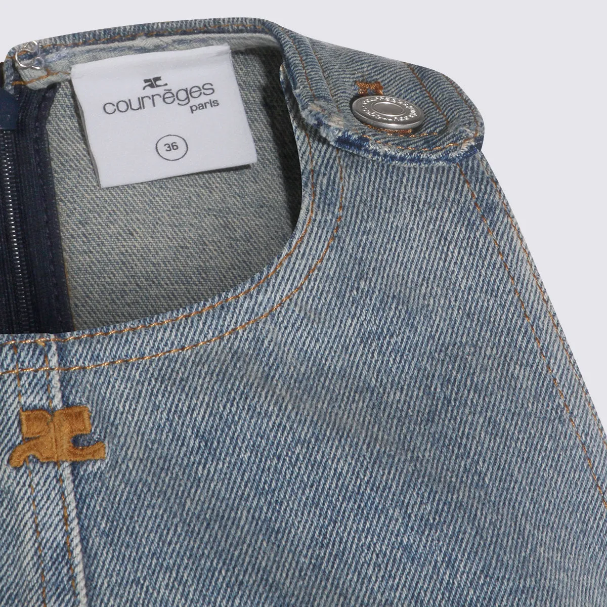 Dresses Denim Blue sold by Wanan Luxury product image thumbnail 4