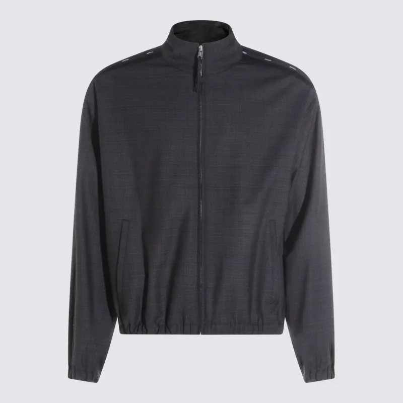 Jackets Blacks And Greys sold by Wanan Luxury