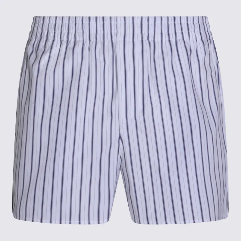 Shorts White-Blue made by Ami