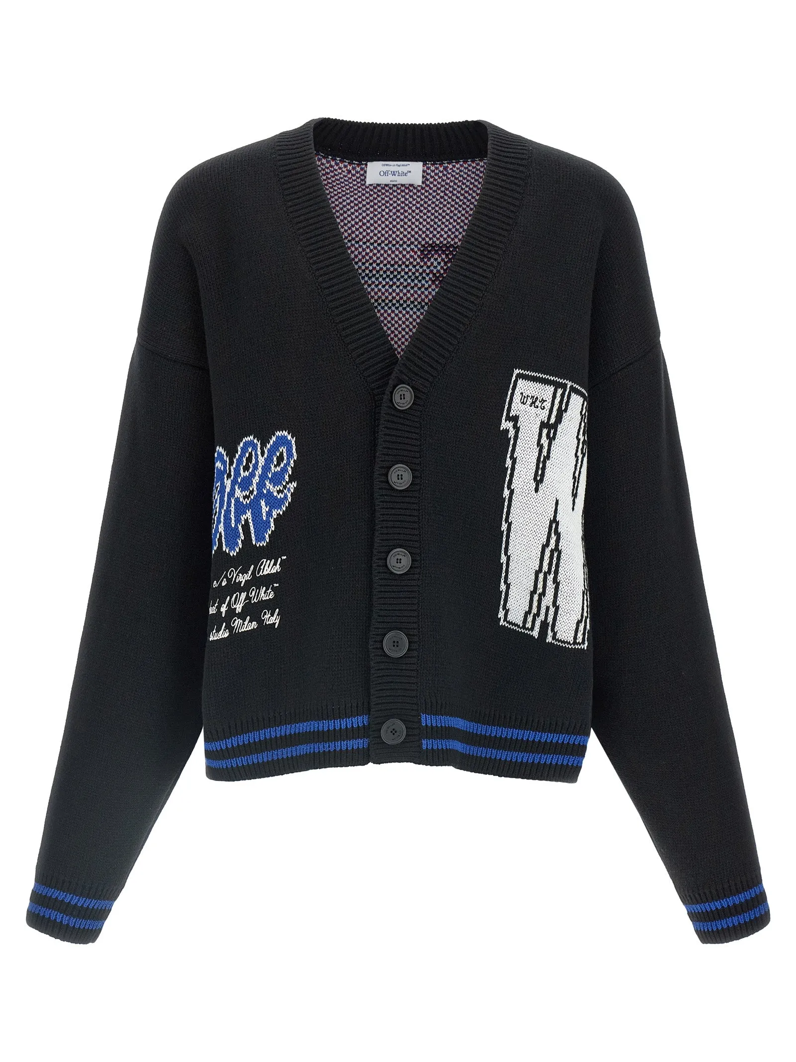 Glide Diag Sweaters And Cardigans Black sold by Wanan Luxury