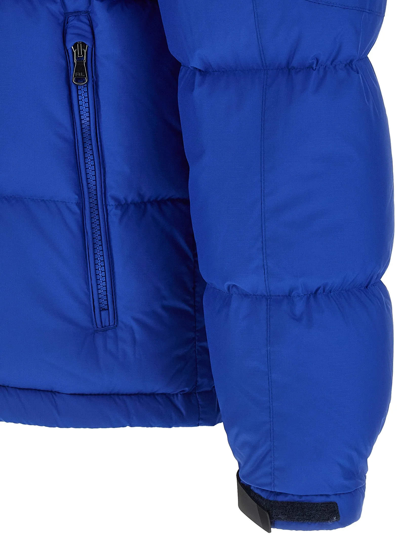 Logo Embroidery Down Jacket Puffer Jackets Blue sold by Wanan Luxury product image thumbnail 5