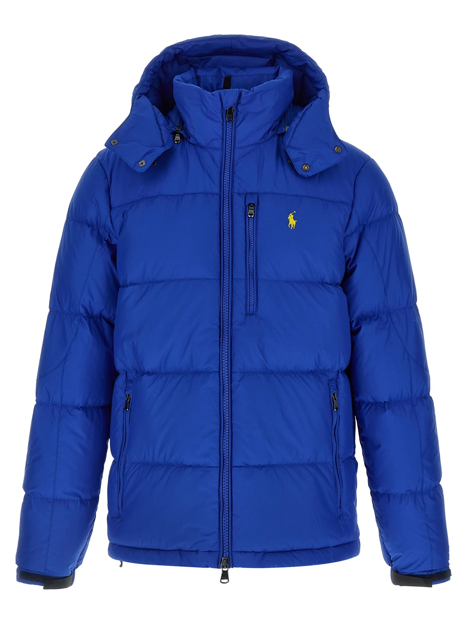 Logo Embroidery Down Jacket Puffer Jackets Blue sold by Wanan Luxury product image thumbnail 2