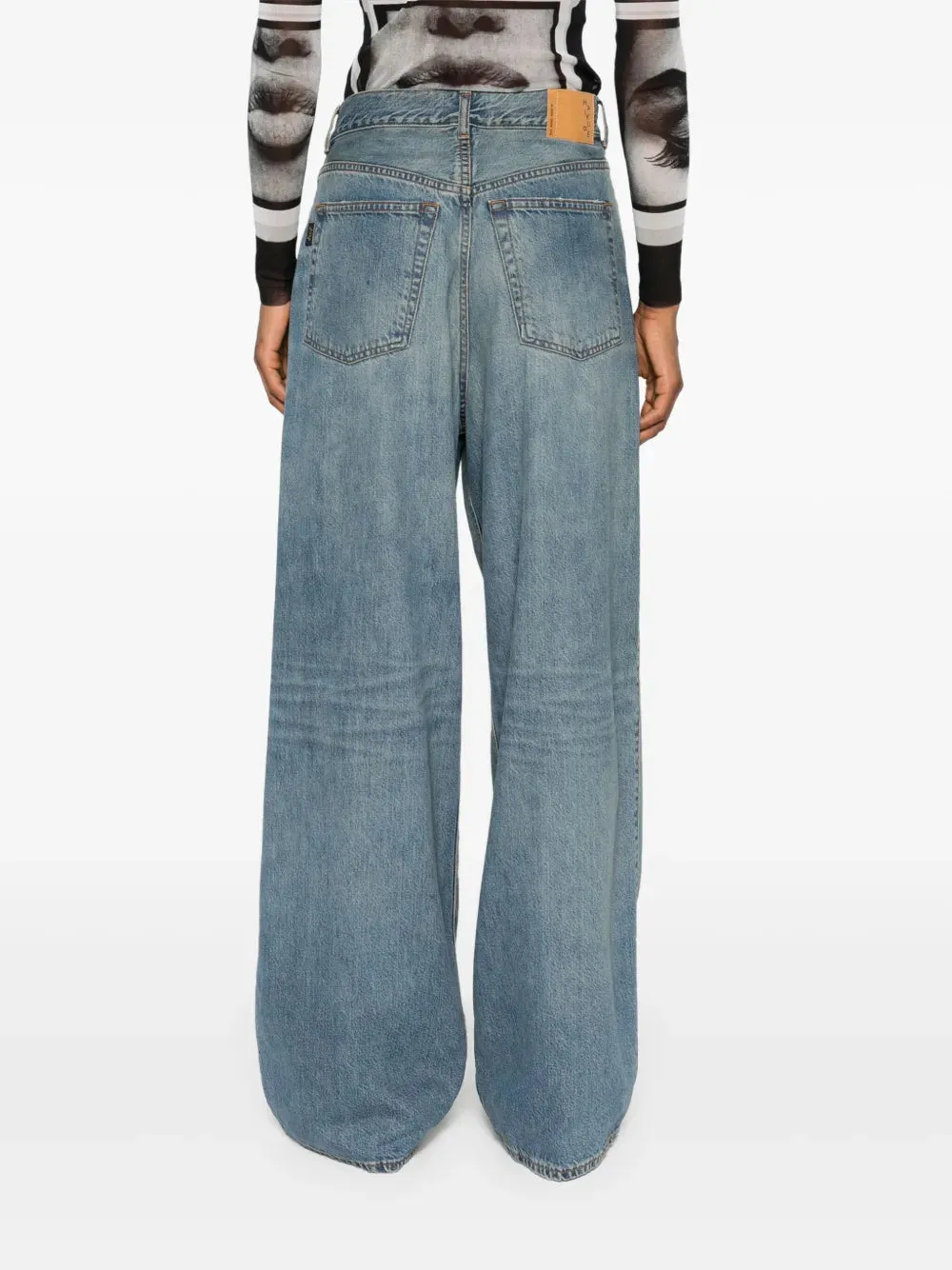 Wide Leg Candy Jeans sold by Wanan Luxury product image thumbnail 5