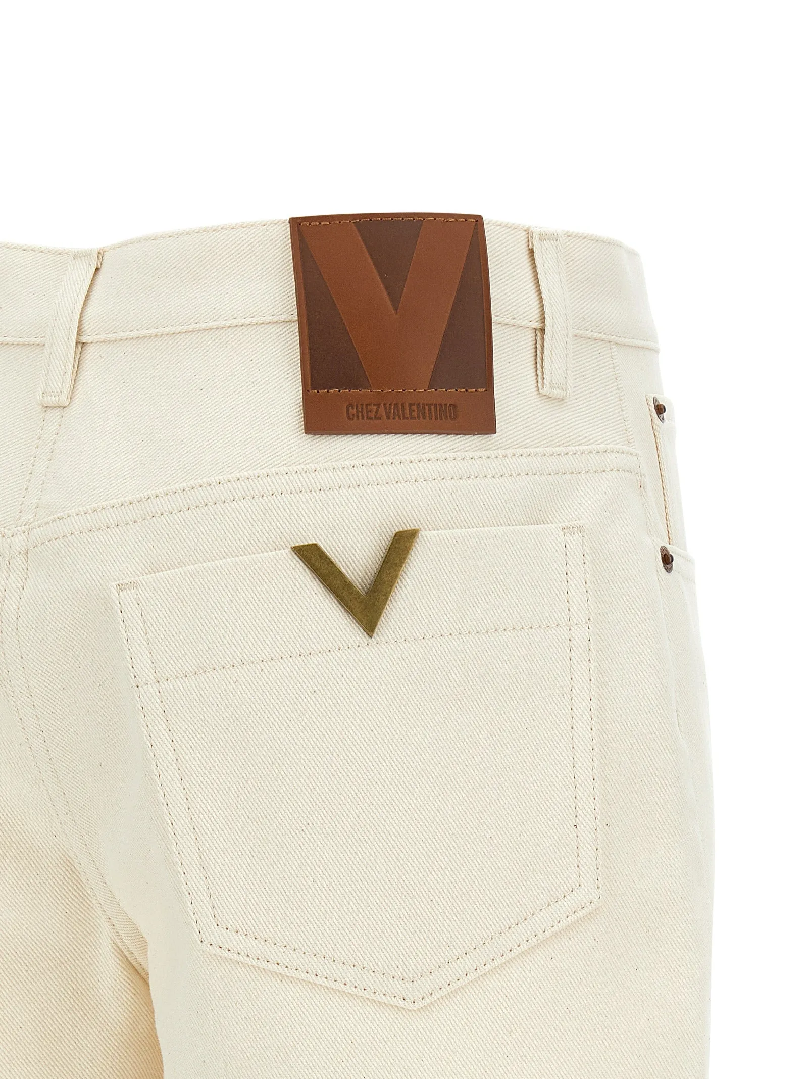 Valentino Garavani Vgold Shorts Bermuda And Short Beige sold by Wanan Luxury product image thumbnail 4