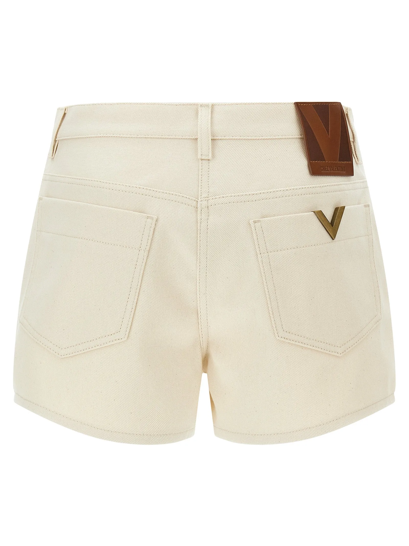 Valentino Garavani Vgold Shorts Bermuda And Short Beige sold by Wanan Luxury product image thumbnail 2