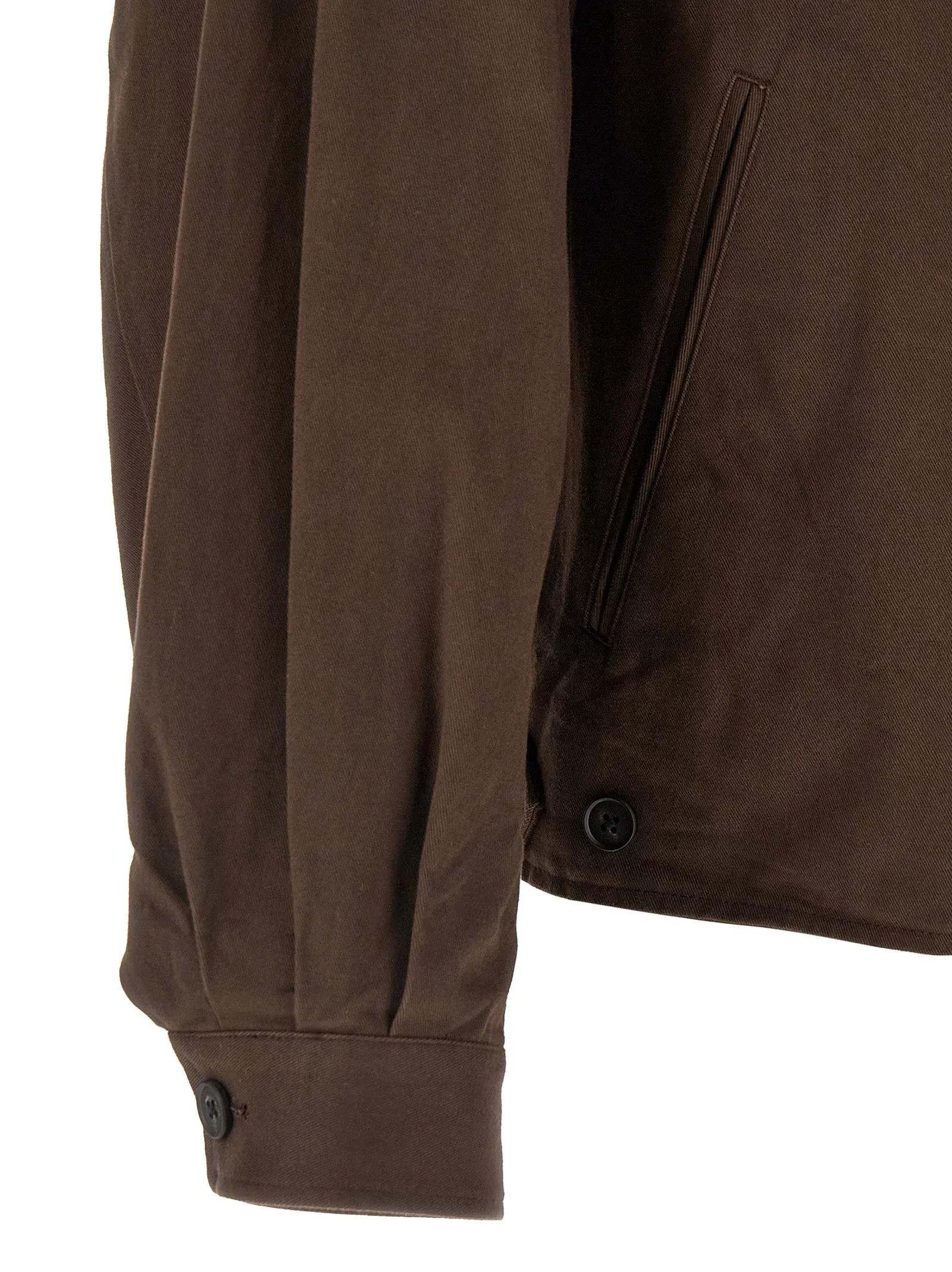 Leather Collar Jacket Puffer Jackets Brown sold by Wanan Luxury product image thumbnail 5