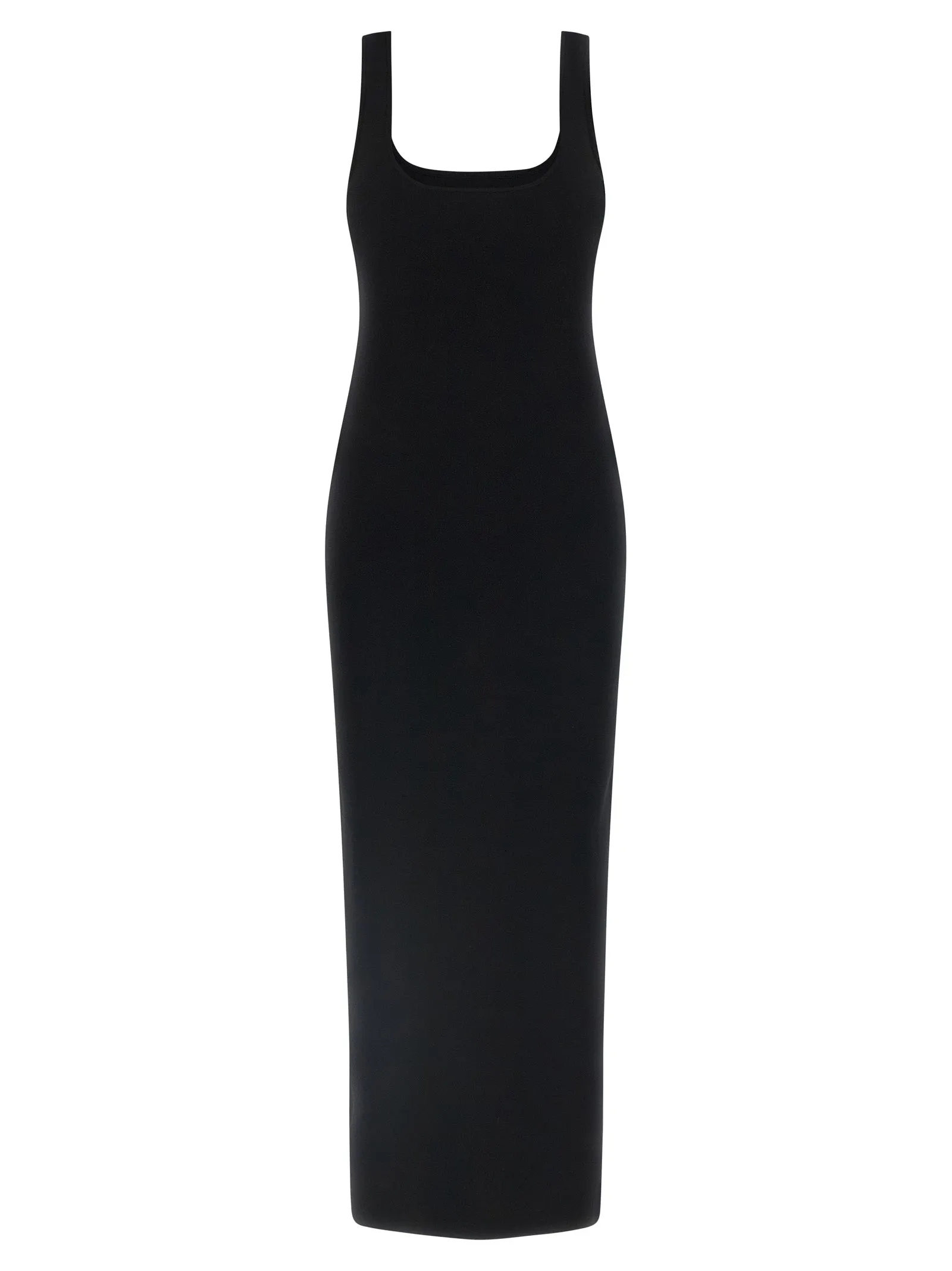 Squared Neckline Dress Dresses Black sold by Wanan Luxury product image thumbnail 2