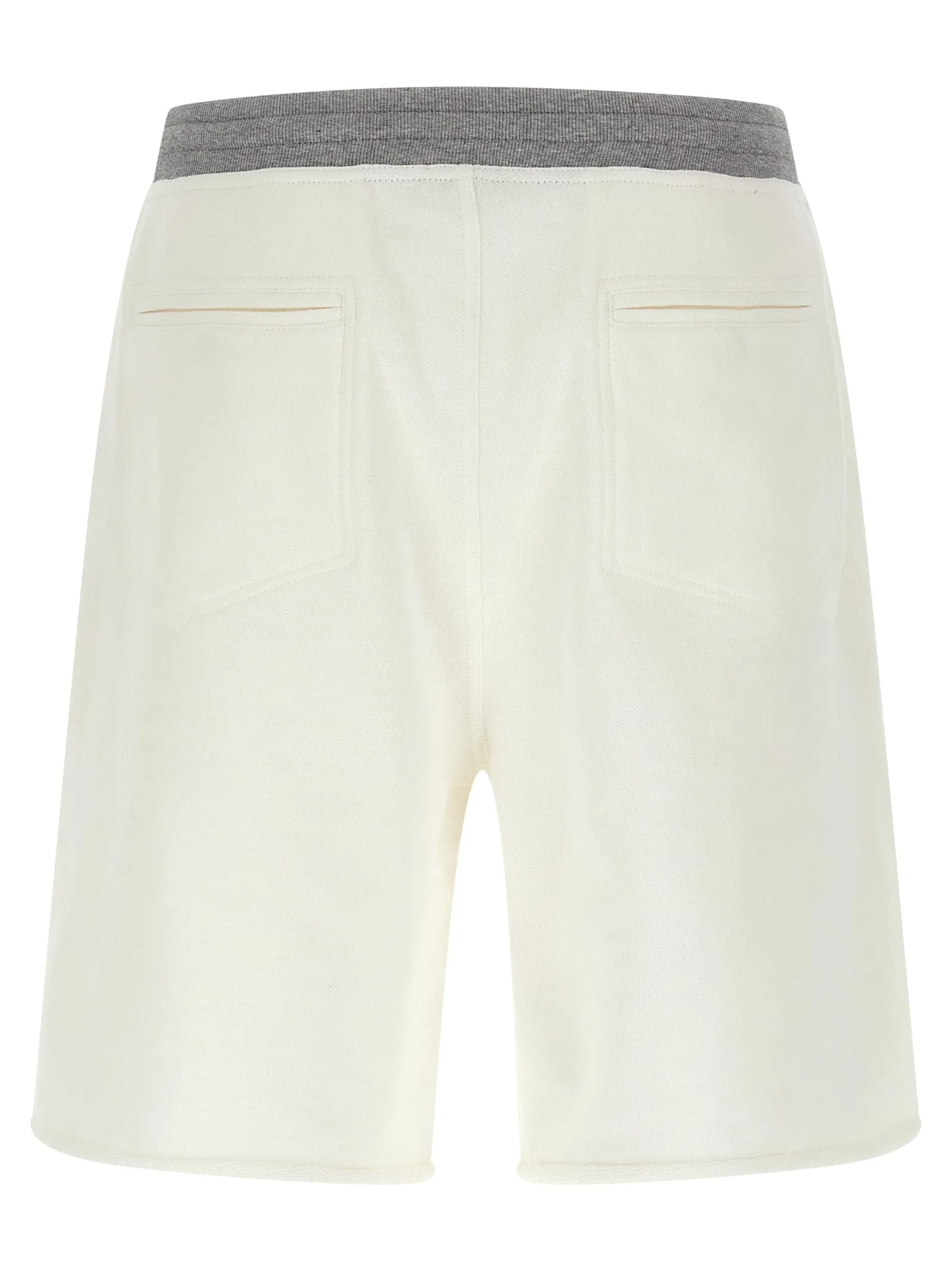 MéLange Sweatshirt Bermuda Shorts Bermuda And Short White sold by Wanan Luxury product image thumbnail 2