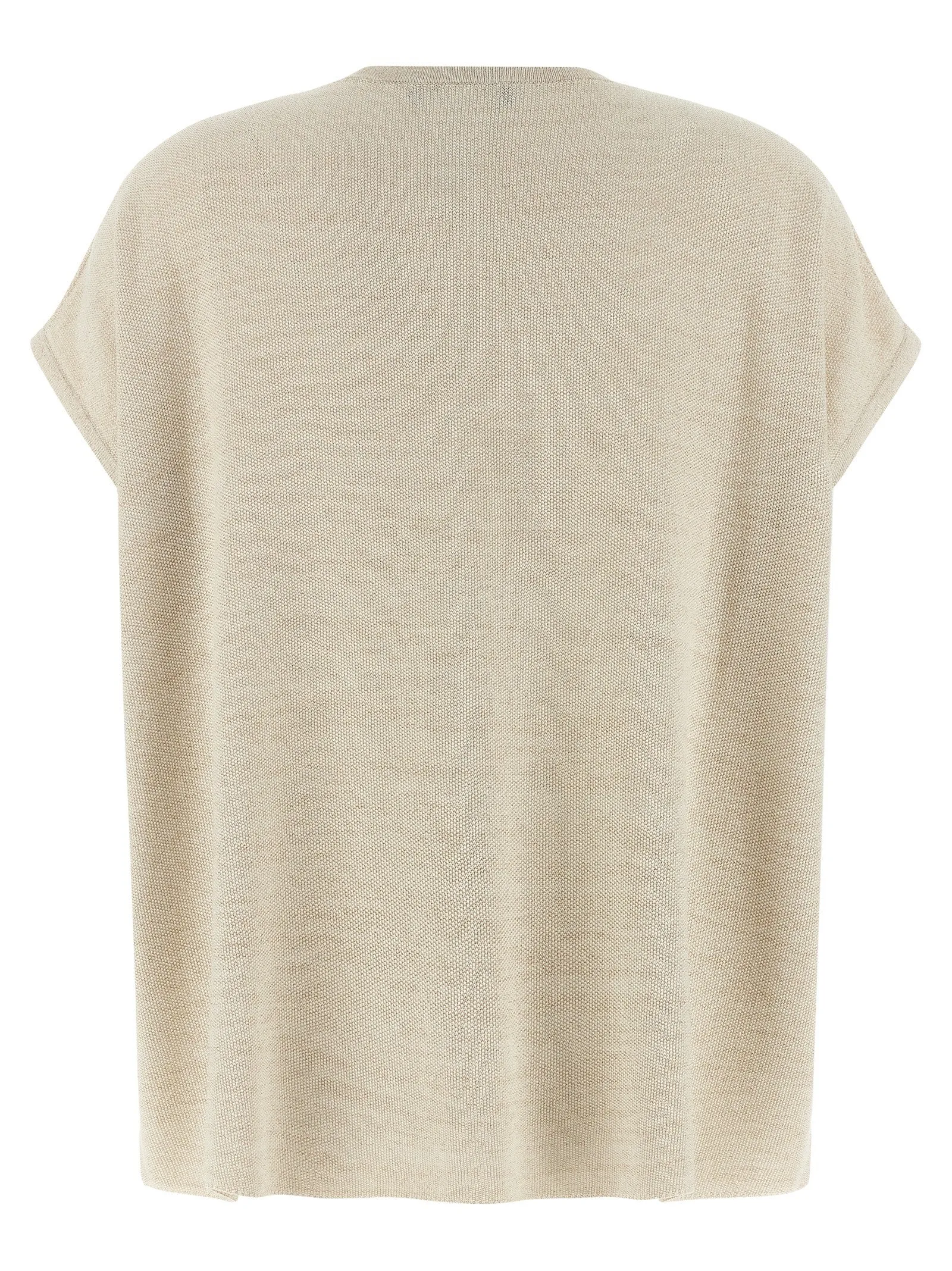 Lamé Thread Sweater Sweaters And Cardigans Gold sold by Wanan Luxury product image thumbnail 2