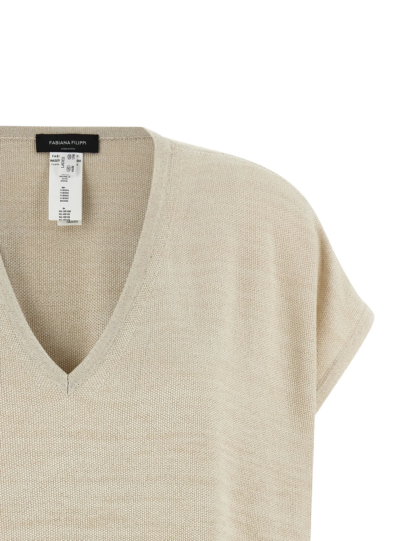 Lamé Thread Sweater Sweaters And Cardigans Gold sold by Wanan Luxury product image thumbnail 3