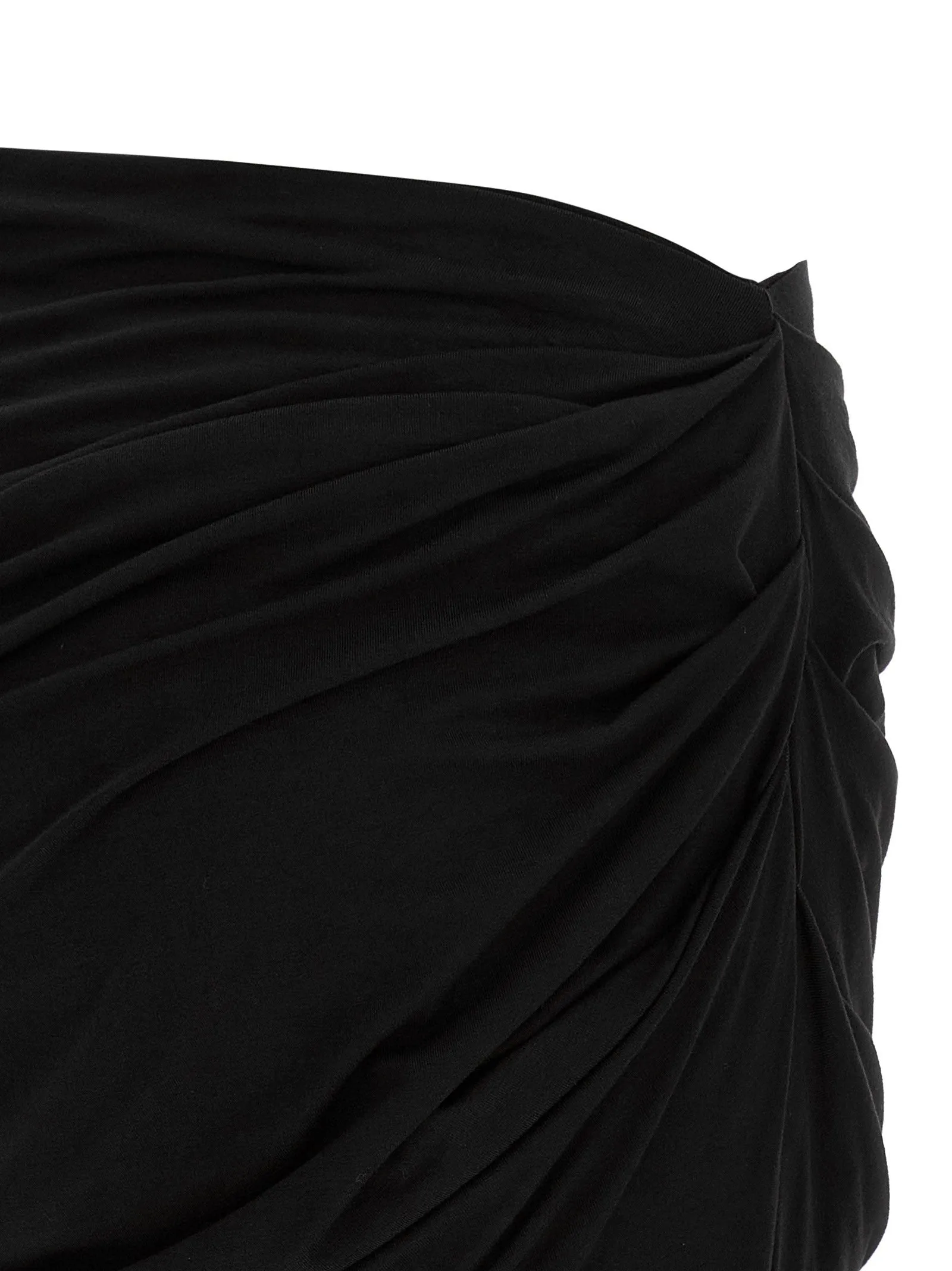 Drape Skirts Black sold by Wanan Luxury product image thumbnail 4