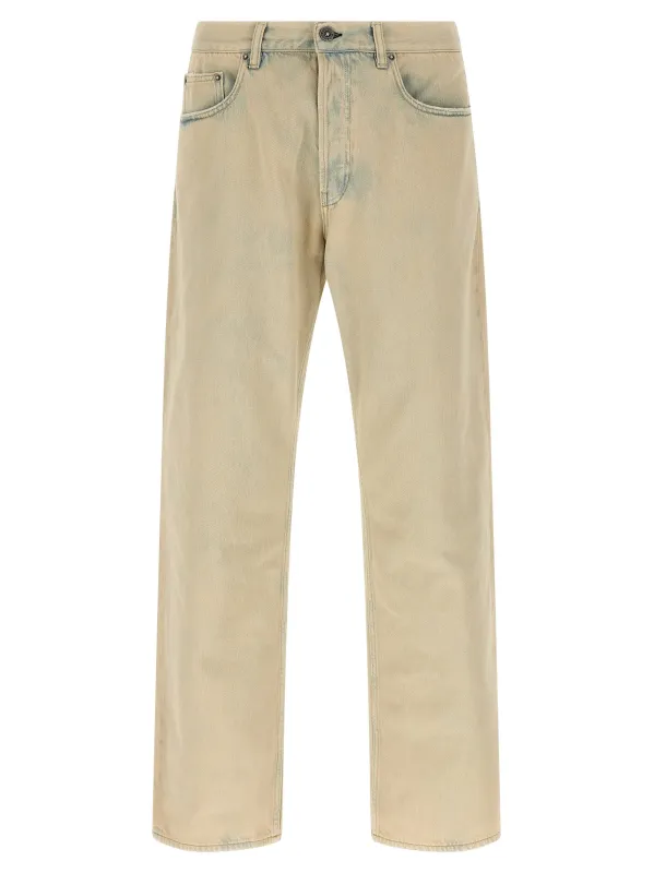 Skate Jeans Beige made by Golden Goose