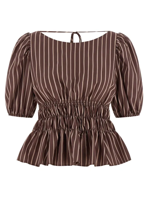 Jeanette Tops Brown made by Pinko