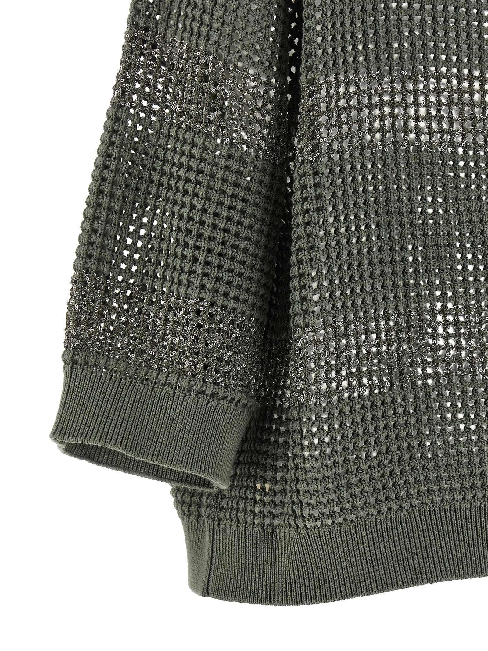 Dazzling Stripes Sweaters And Cardigans Green sold by Wanan Luxury product image thumbnail 4