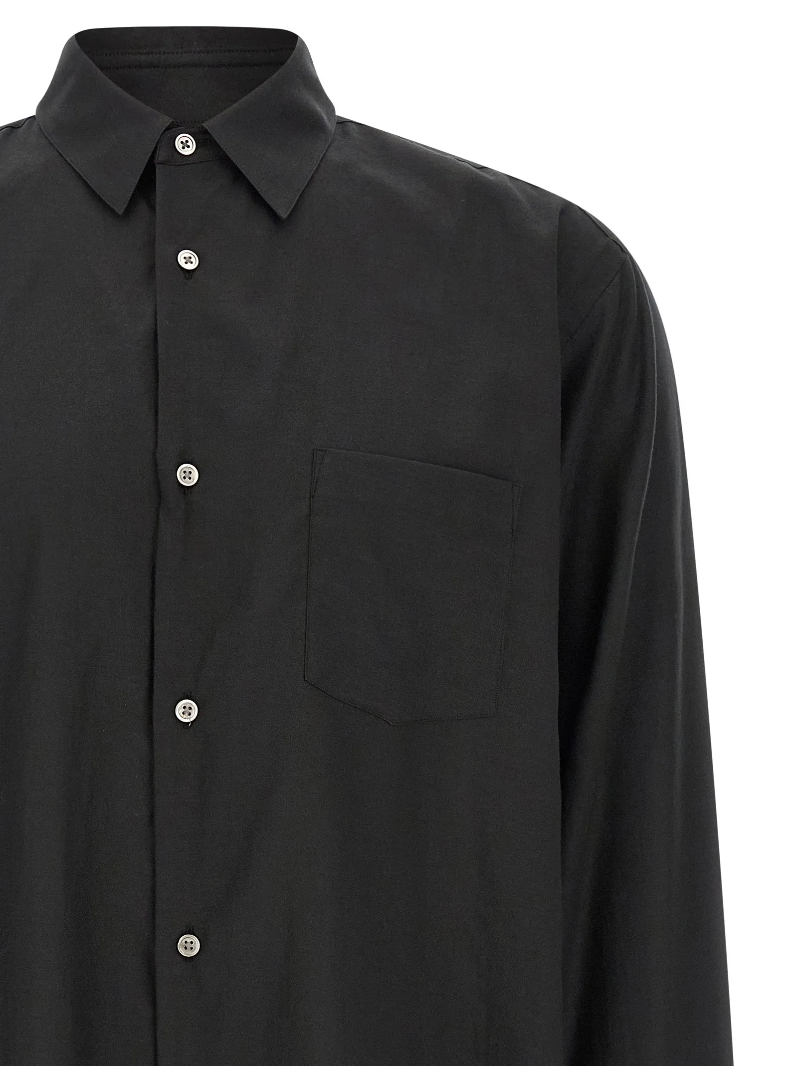 Cotton And Silk Shirt Shirt And Blouse Black sold by Wanan Luxury product image thumbnail 3