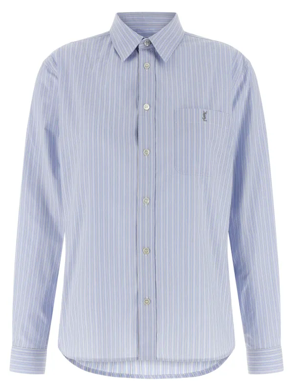 Cassandre Shirt And Blouse Light Blue sold by Wanan Luxury