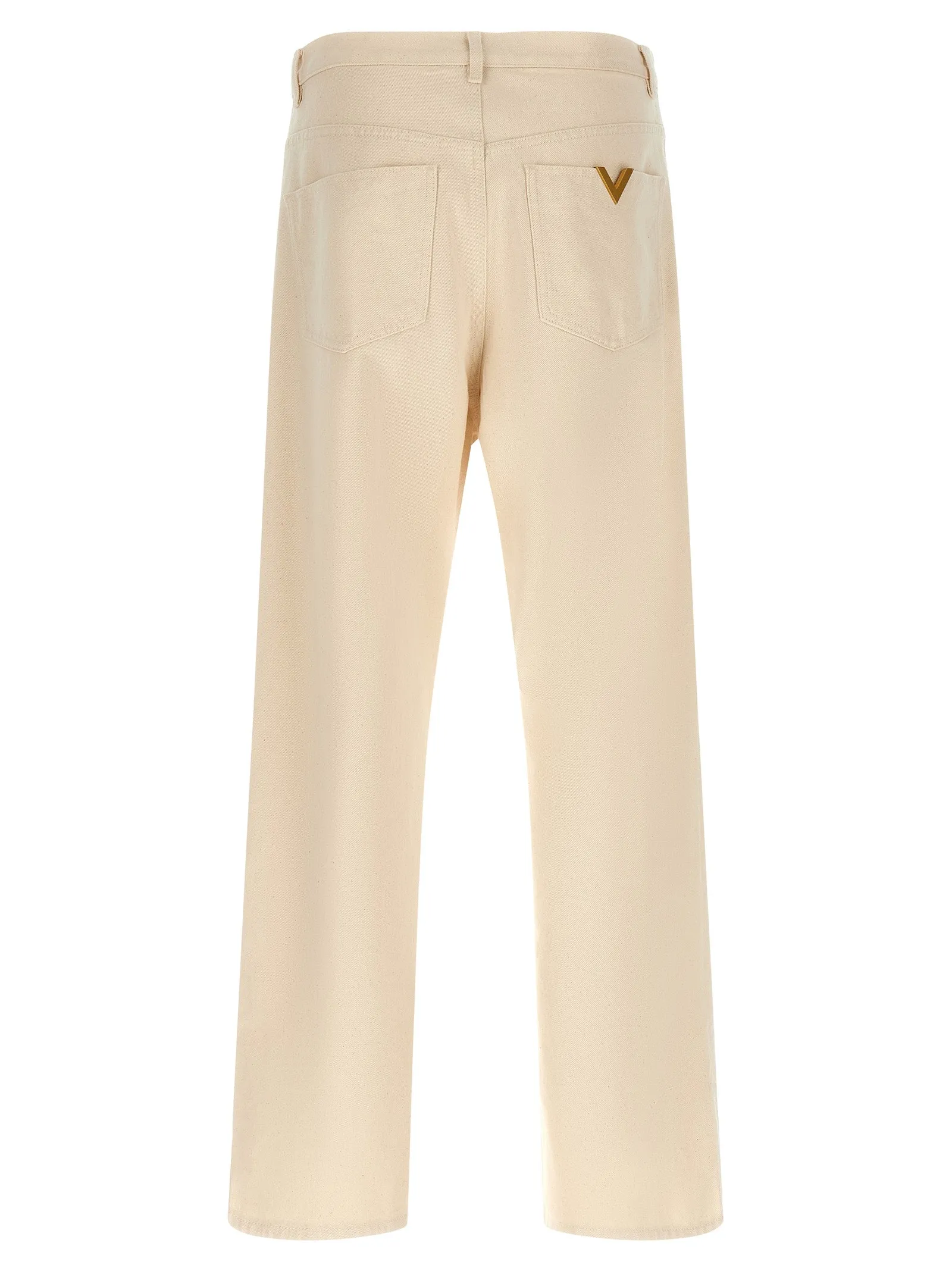 Valentino Garavani Vgold Jeans Beige sold by Wanan Luxury product image thumbnail 2